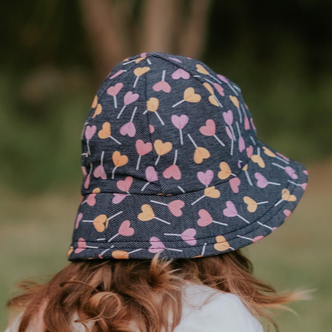 Toddler Bucket Sun Hat - Lollipop