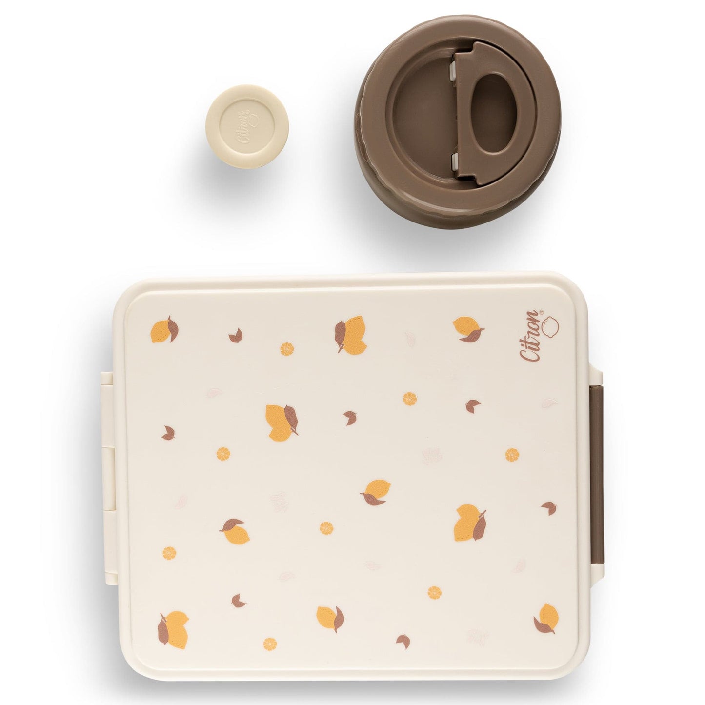 Lunchbox with Food Jar - Lemon
