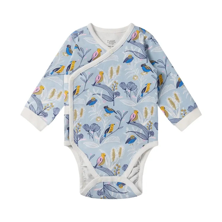 Long Sleeve Kimono Onesie – Alouette