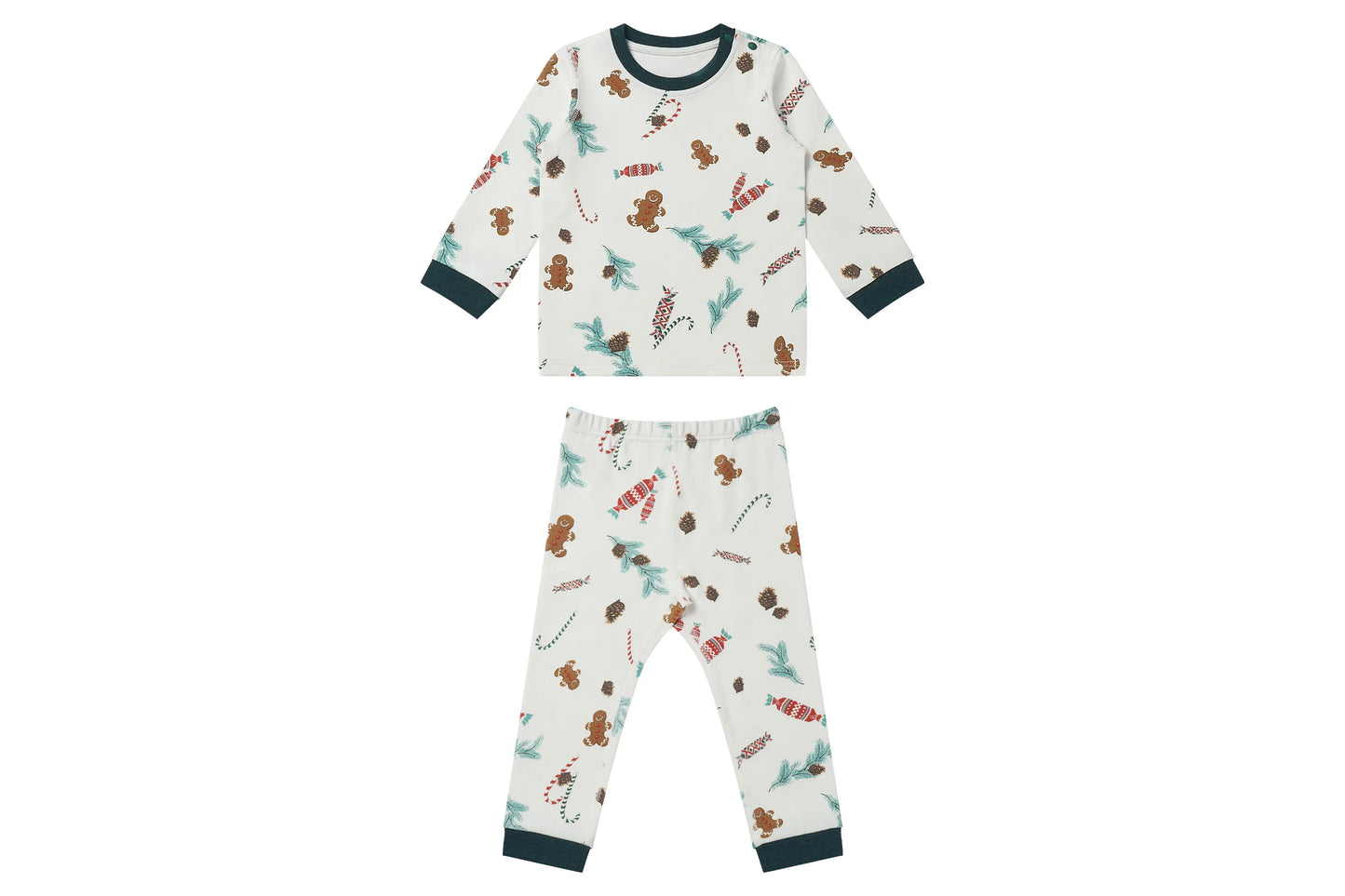 Organic Cotton Long Sleeve PJ Set - Christmas Day!