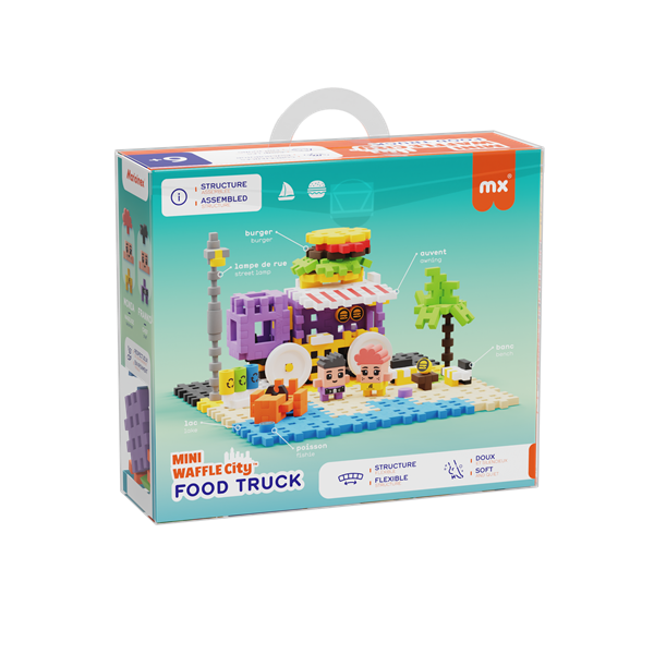 Mini Waffle - Food Truck 148 pcs (FR-EN)