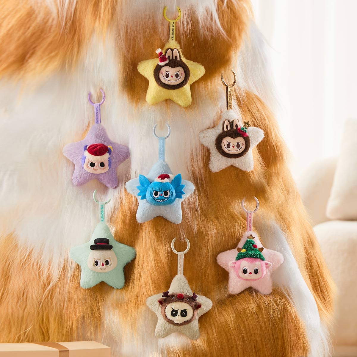 THE MONSTERS LABUBU Classic Series-Sparkly Plush Pendant Blind Box