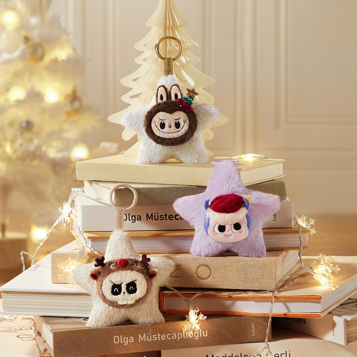 THE MONSTERS LABUBU Classic Series-Sparkly Plush Pendant Blind Box