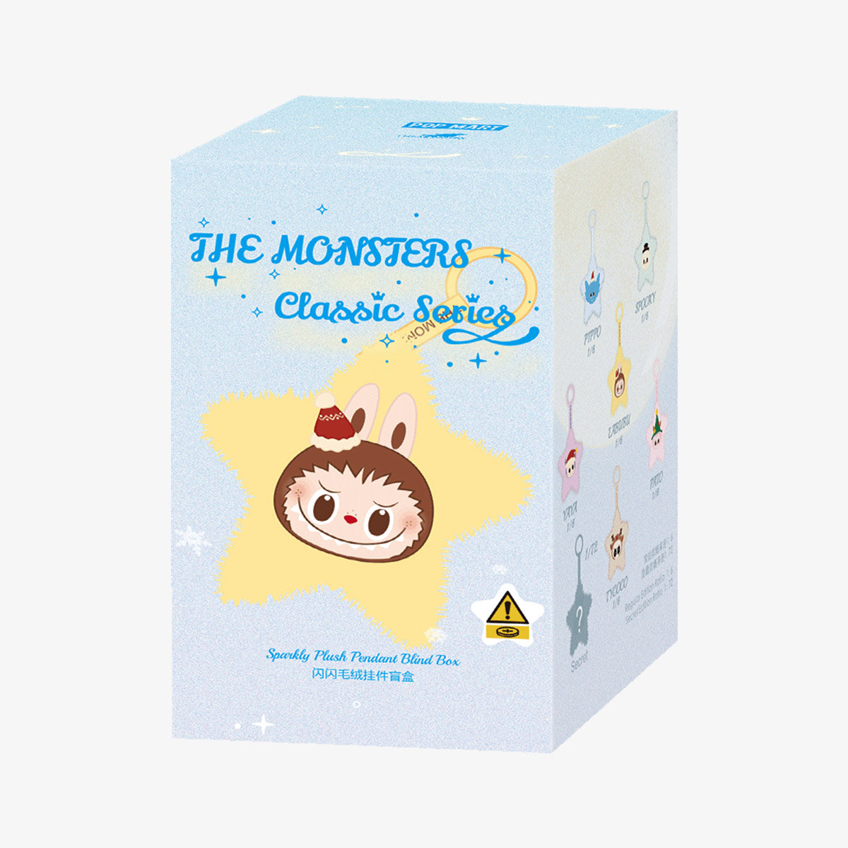 THE MONSTERS LABUBU Classic Series-Sparkly Plush Pendant Blind Box