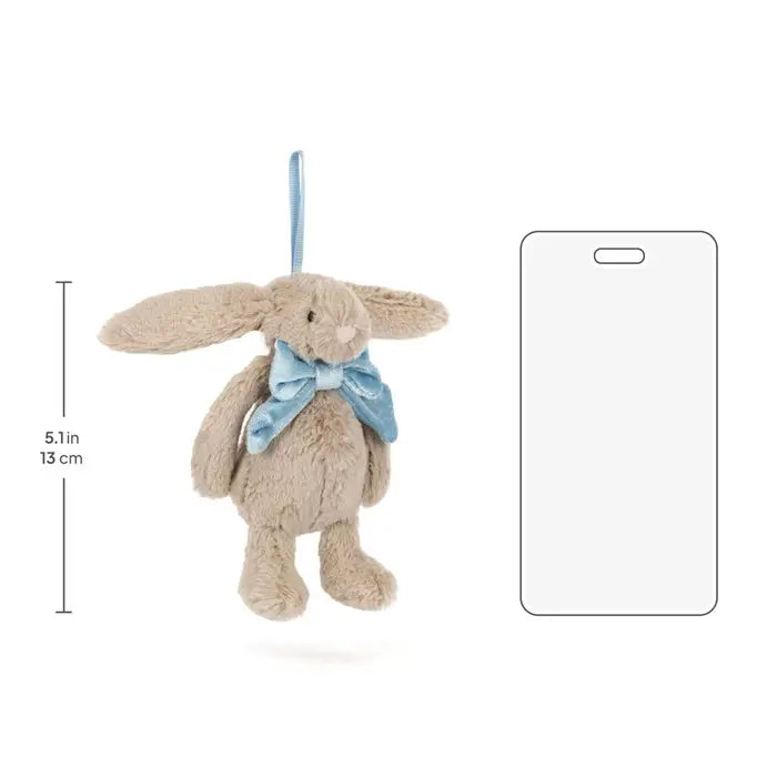 Coming soon Bashful Beige Bunny Ornament - Hello Kids Baby Store