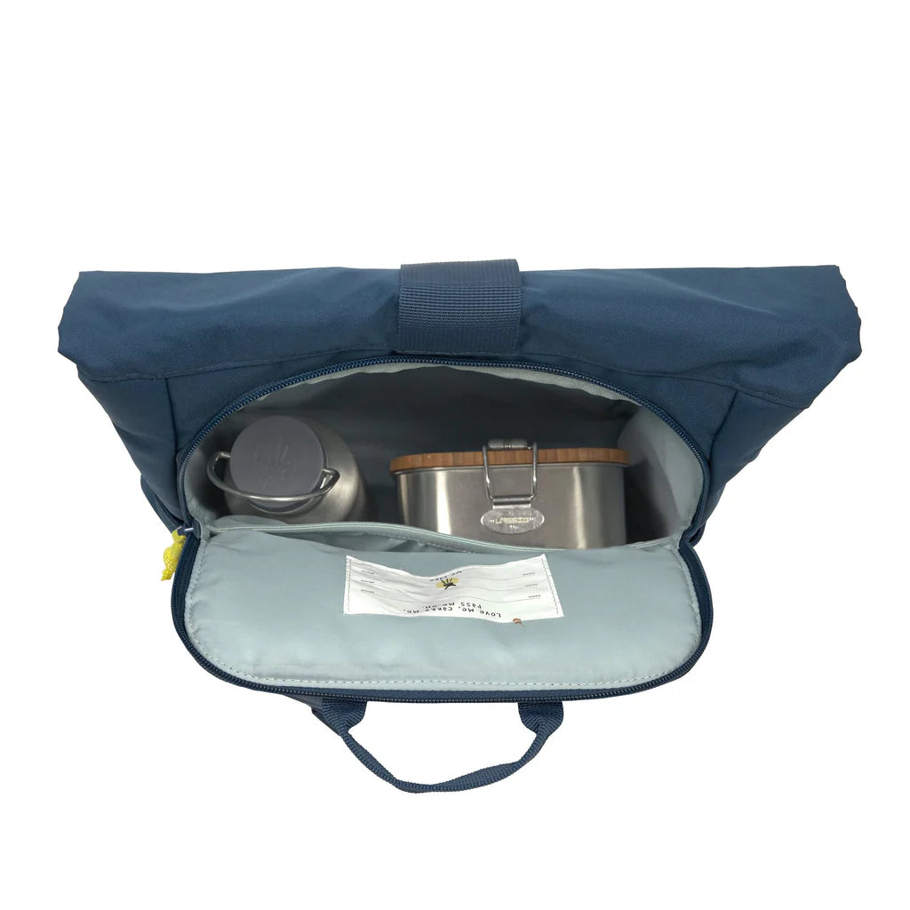 Lassig - 4kids - Medium Rolltop Backpack-Green - Hello Kids Baby Store