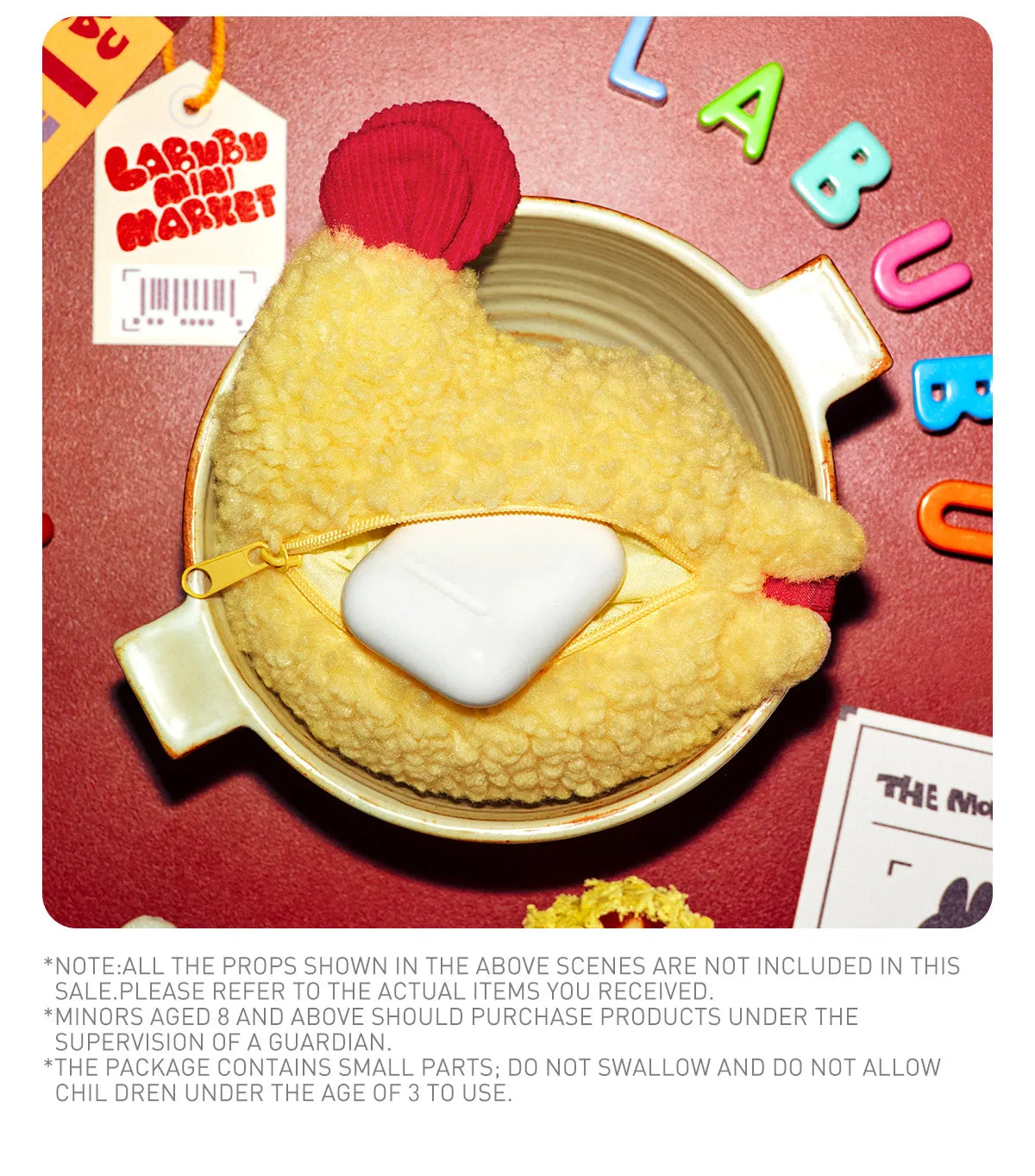 THE MONSTERS Wacky Mart Series-Earphone Case - Hello Kids Baby Store