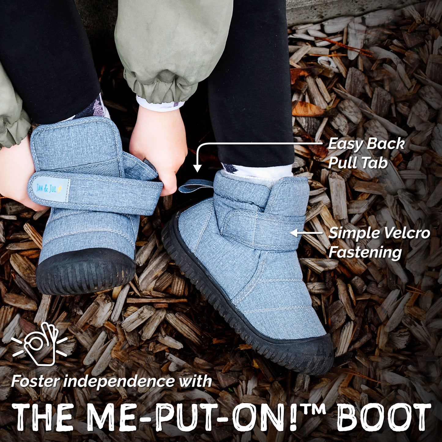 Kids Insulated Ankle Boots | Apricot Flower