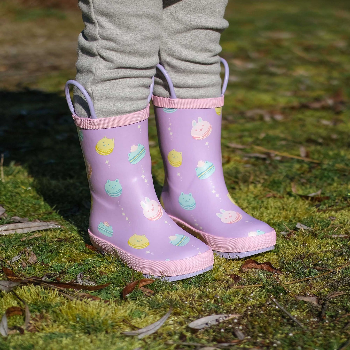 Kids Rubber Rain Boots | Macarons