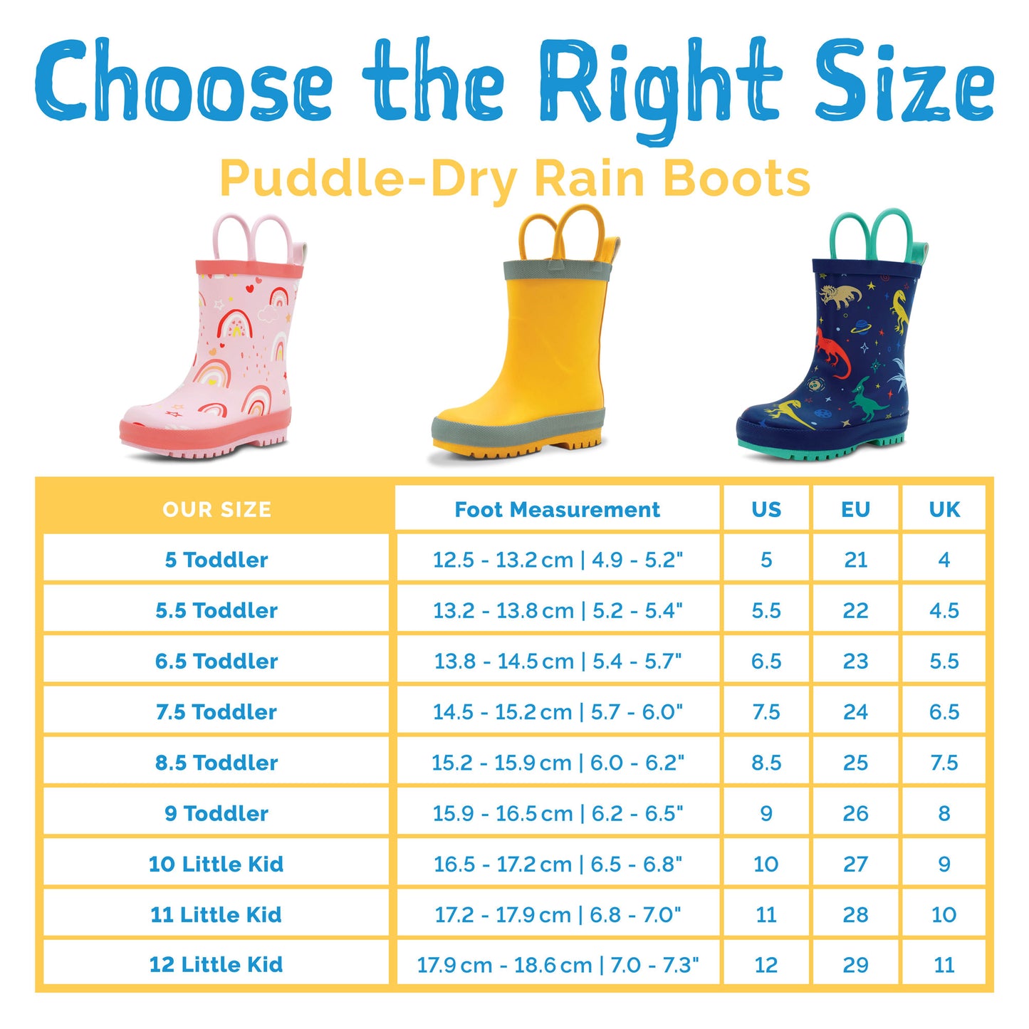 Kids Rubber Rain Boots | Macarons