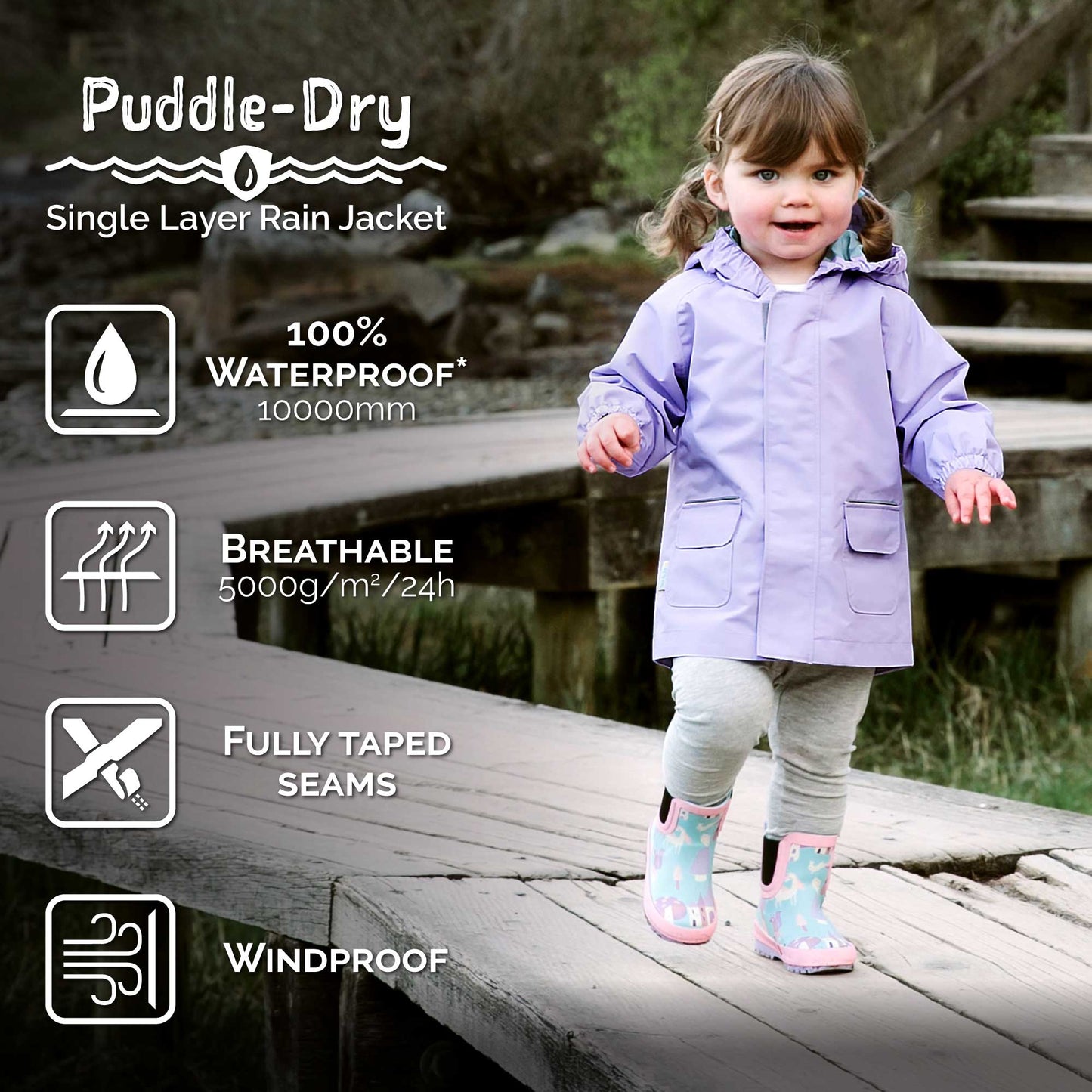 Kids Shell Jacket | Macarons