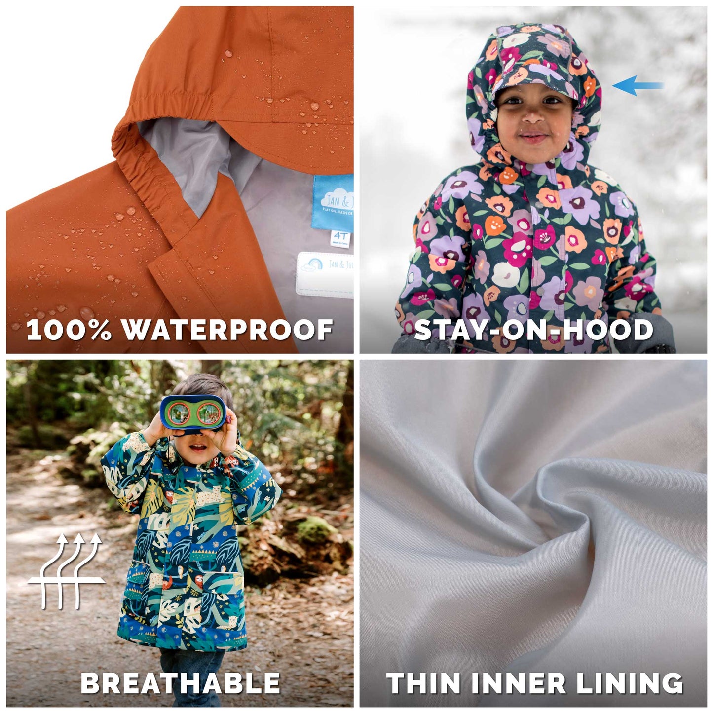 Kids Shell Jacket | Macarons