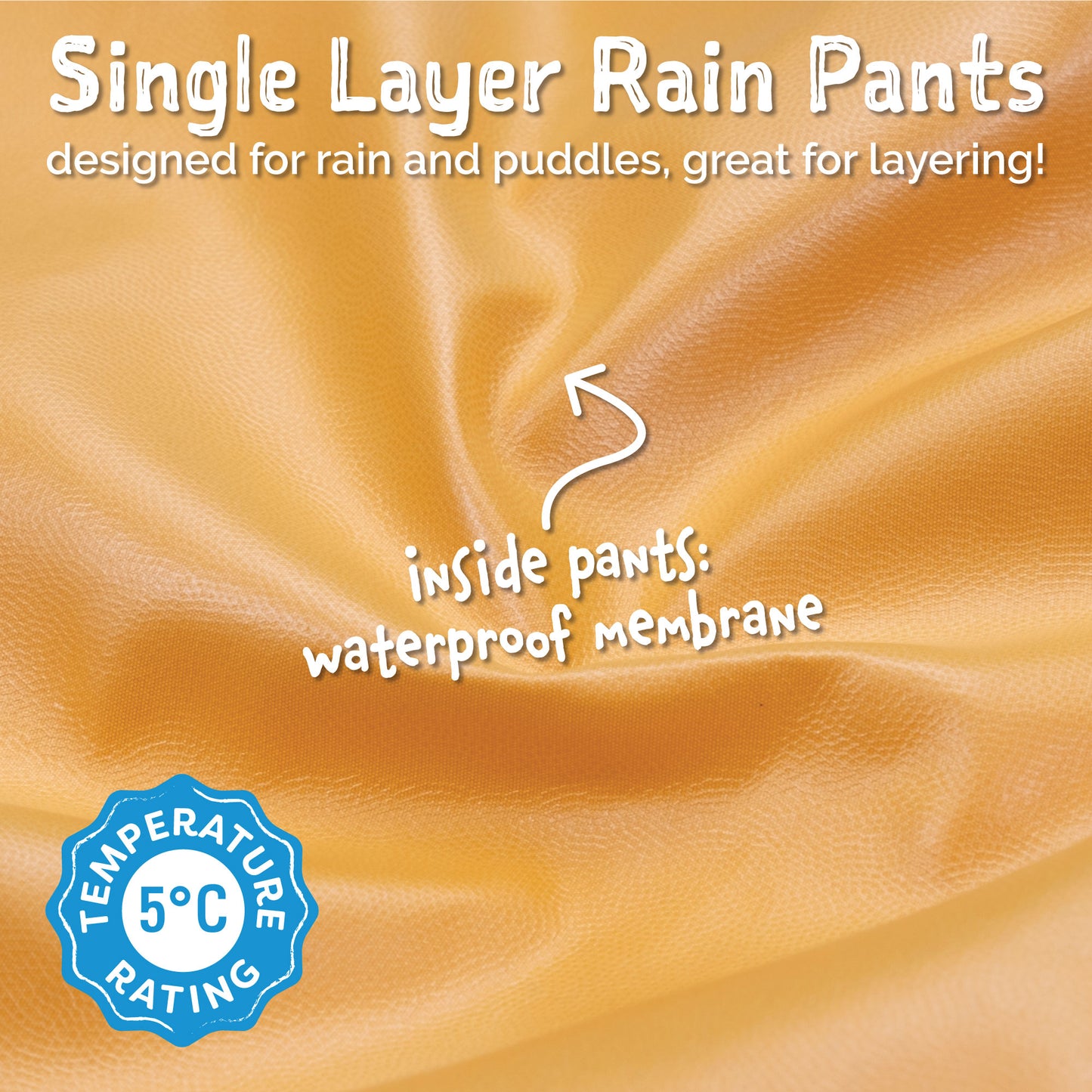 Kids Single Layer Rain Pants | Space Dinos