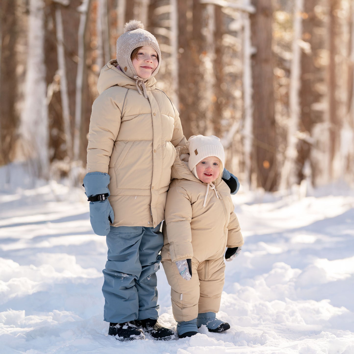 Kids Waterproof Winter Coat | Oat
