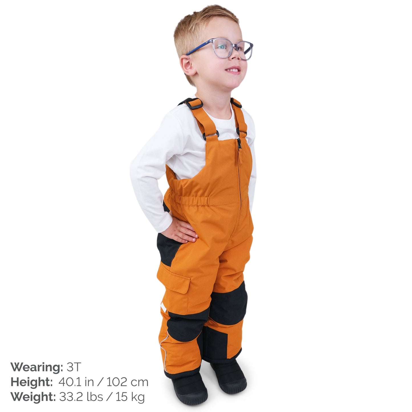 Kids Snow Overalls | Cinnamon