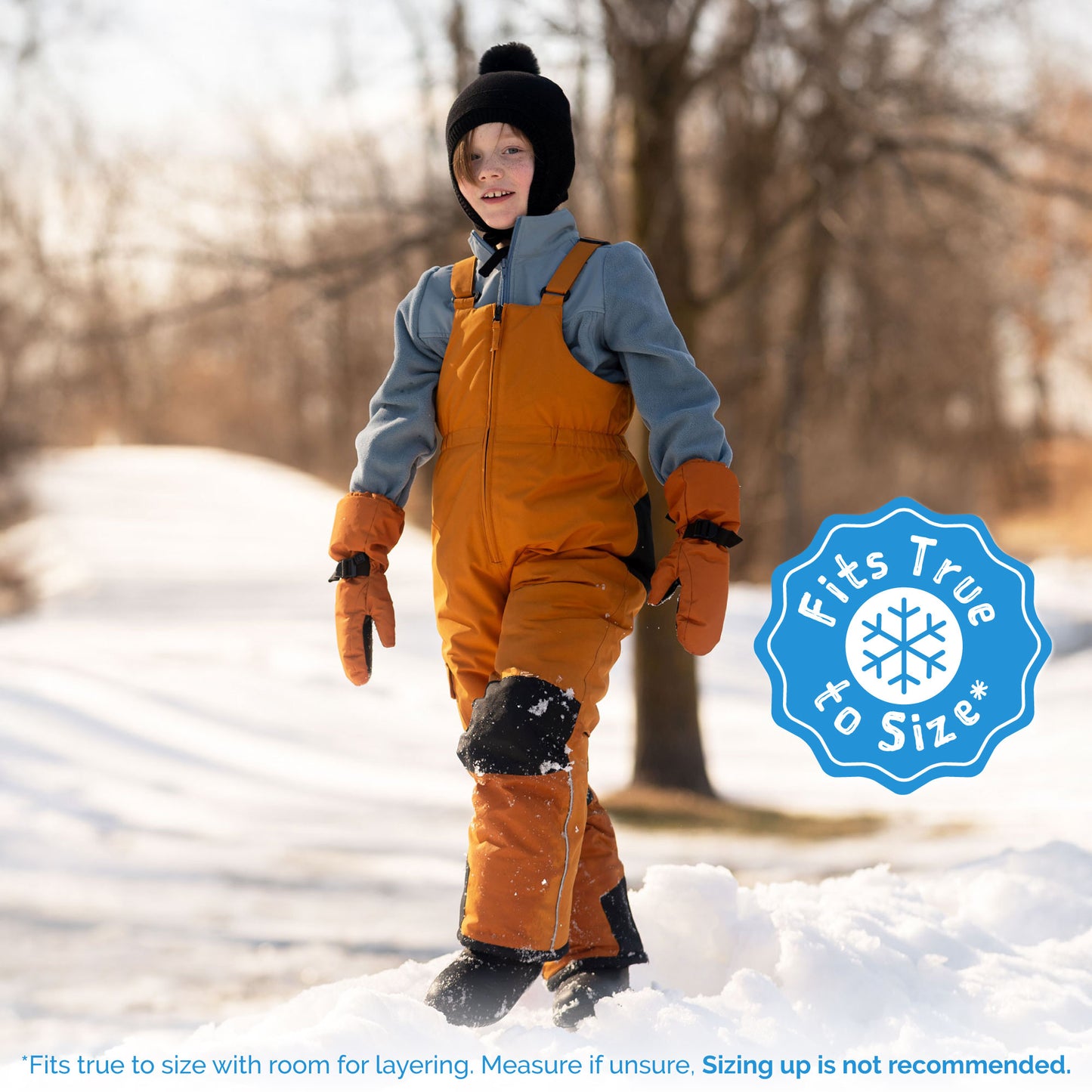 Kids Snow Overalls | Cinnamon