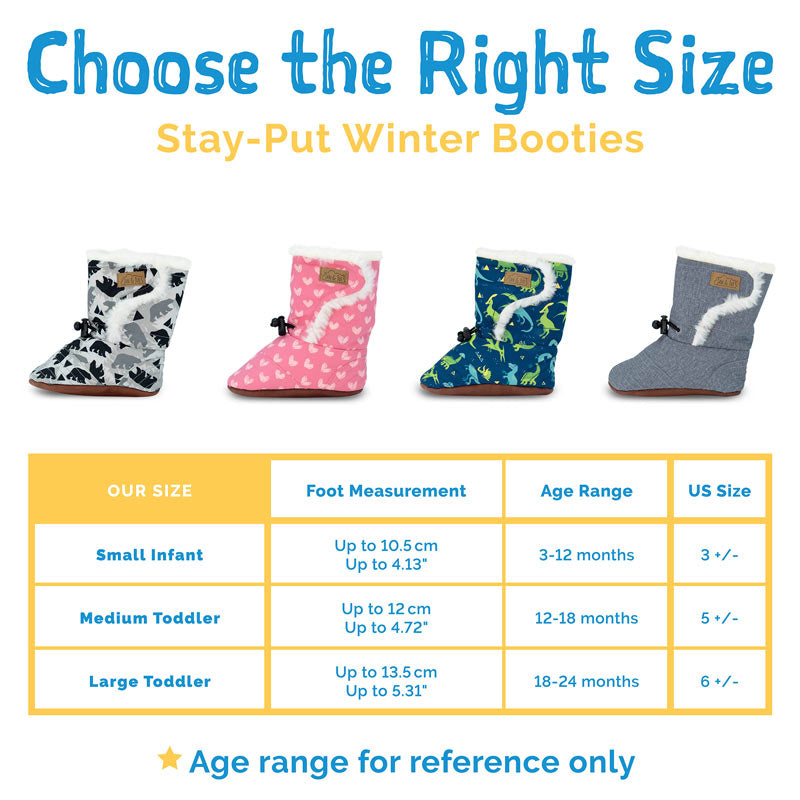 Baby Stay-Put Winter Booties |