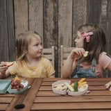 Silifold: Compact Children's Portable Plate - Sage - Hello Kids Baby Store