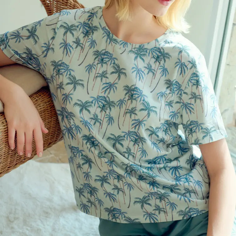 NDSS Bamboo Jersey Women's Short Sleeve PJ Set