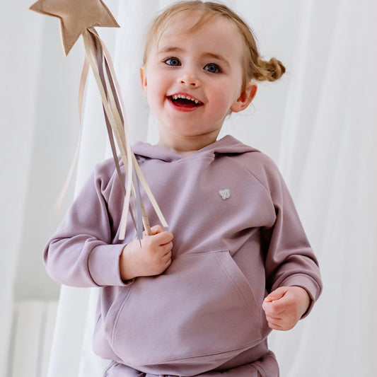 Bamboo Cotton Basics Hoodie – Dusty Rose