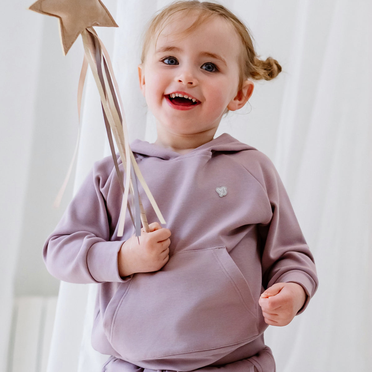 Bamboo Cotton Basics Hoodie – Dusty Rose