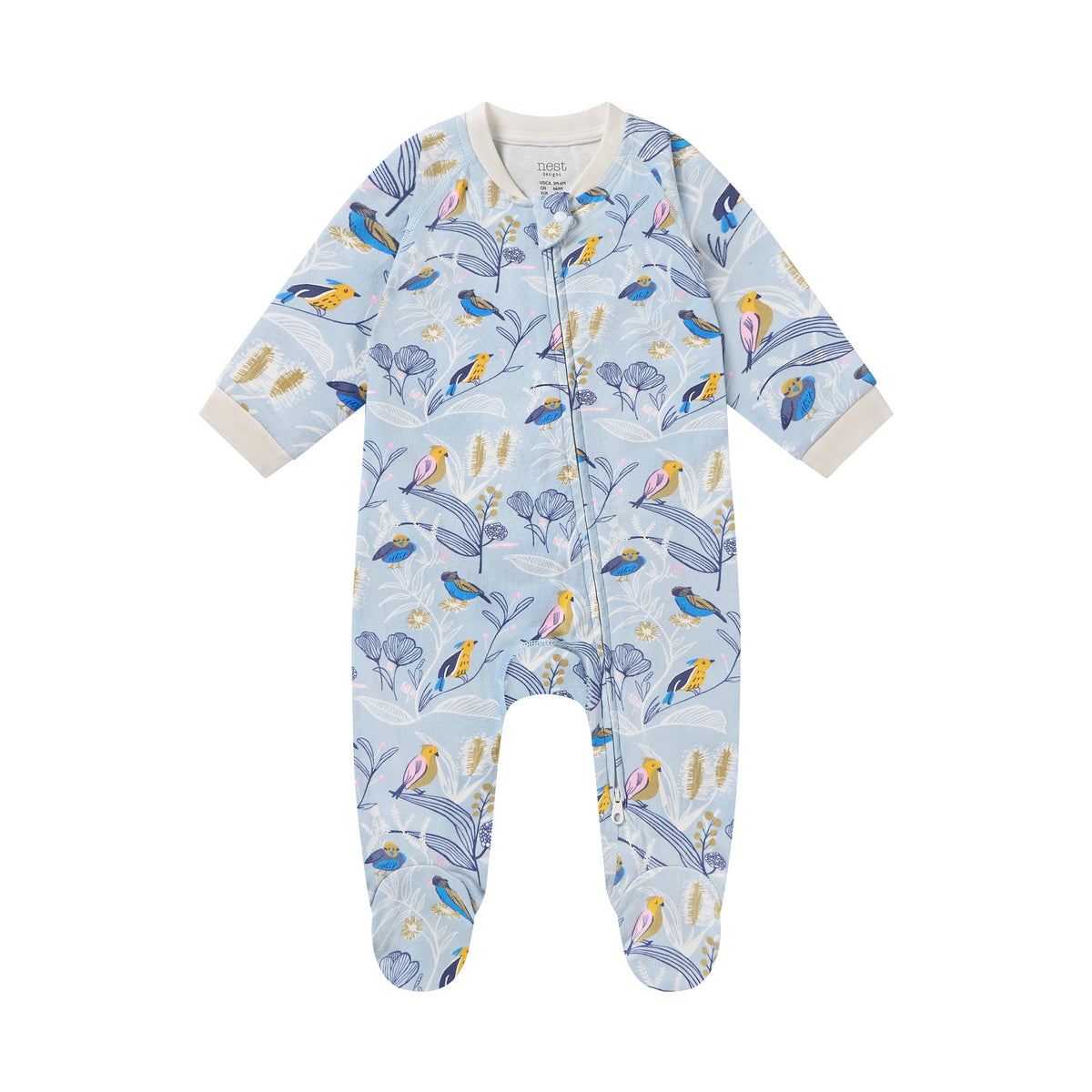 Long Sleeve Footed Sleeper – Alouette