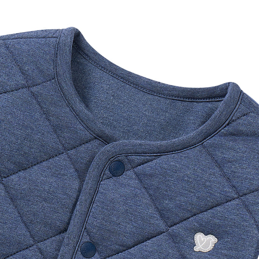 Tanboocel Basics Quilted Jacket – Vintage Indigo