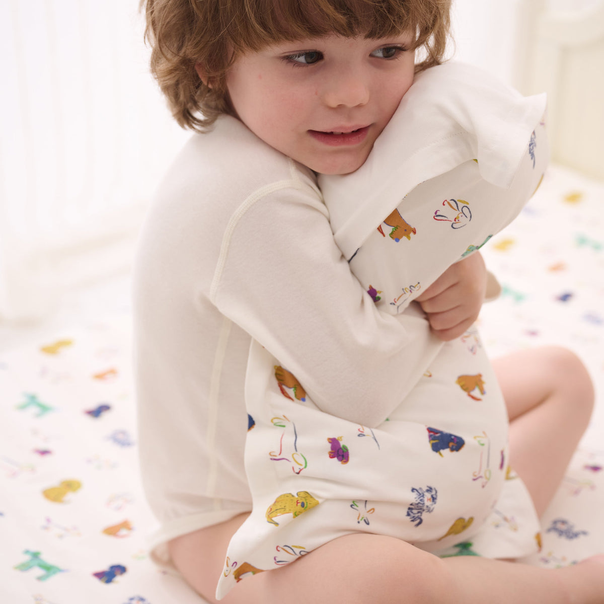Bamboo Cotton Jersey Toddler Pillowcase (S) – Bingo