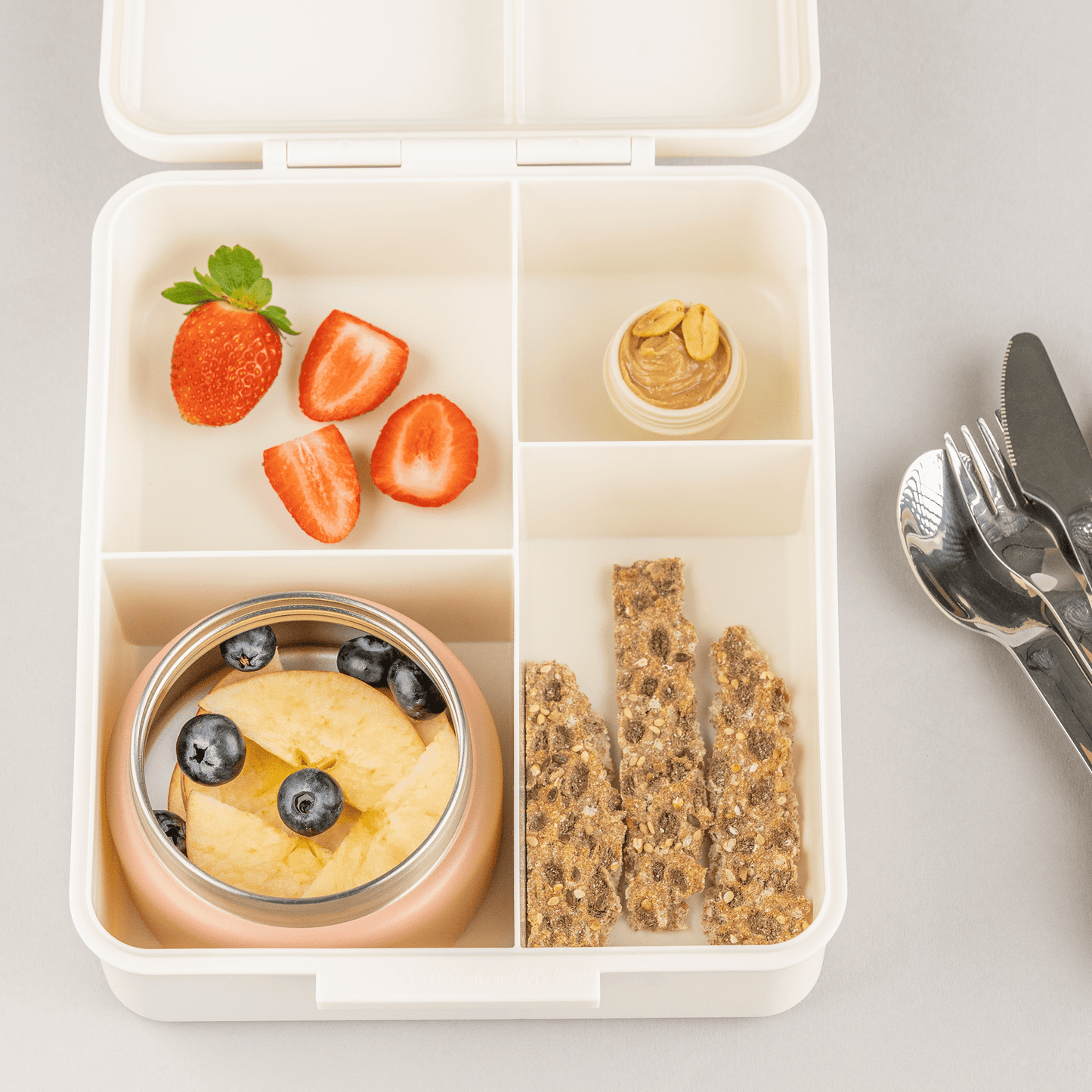 Lunchbox with Food Jar - Cherry - Hello Kids Baby Store