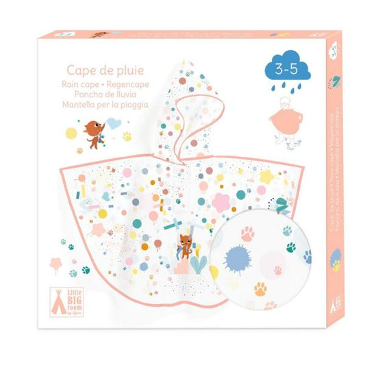 Rain cape 3-5 yo / Cat - Hello Kids Baby Store
