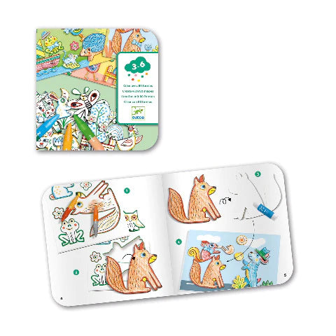 Djeco Art Kit - A World to Create - Hello Kids Baby Store