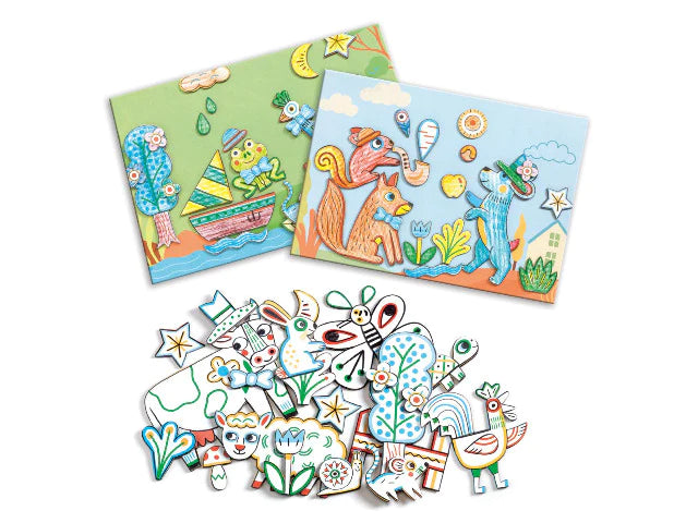 Djeco Art Kit - A World to Create - Hello Kids Baby Store