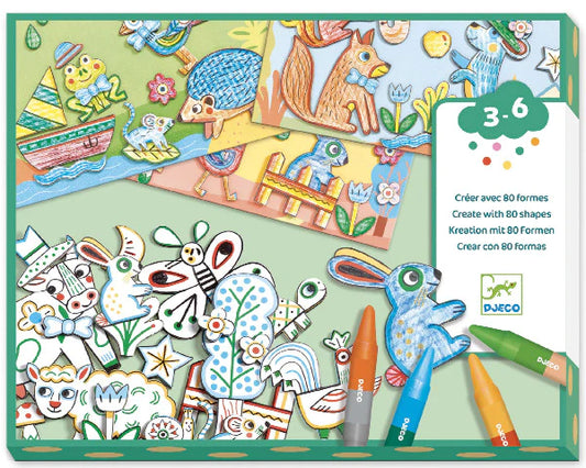 Djeco Art Kit - A World to Create - Hello Kids Baby Store