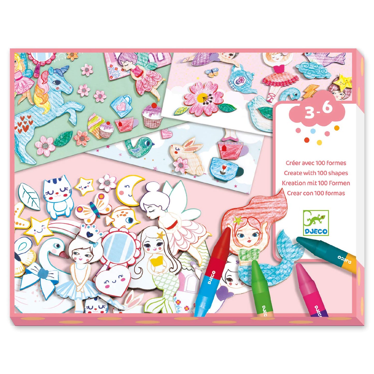 Djeco Art Kit - A World to Create - Hello Kids Baby Store