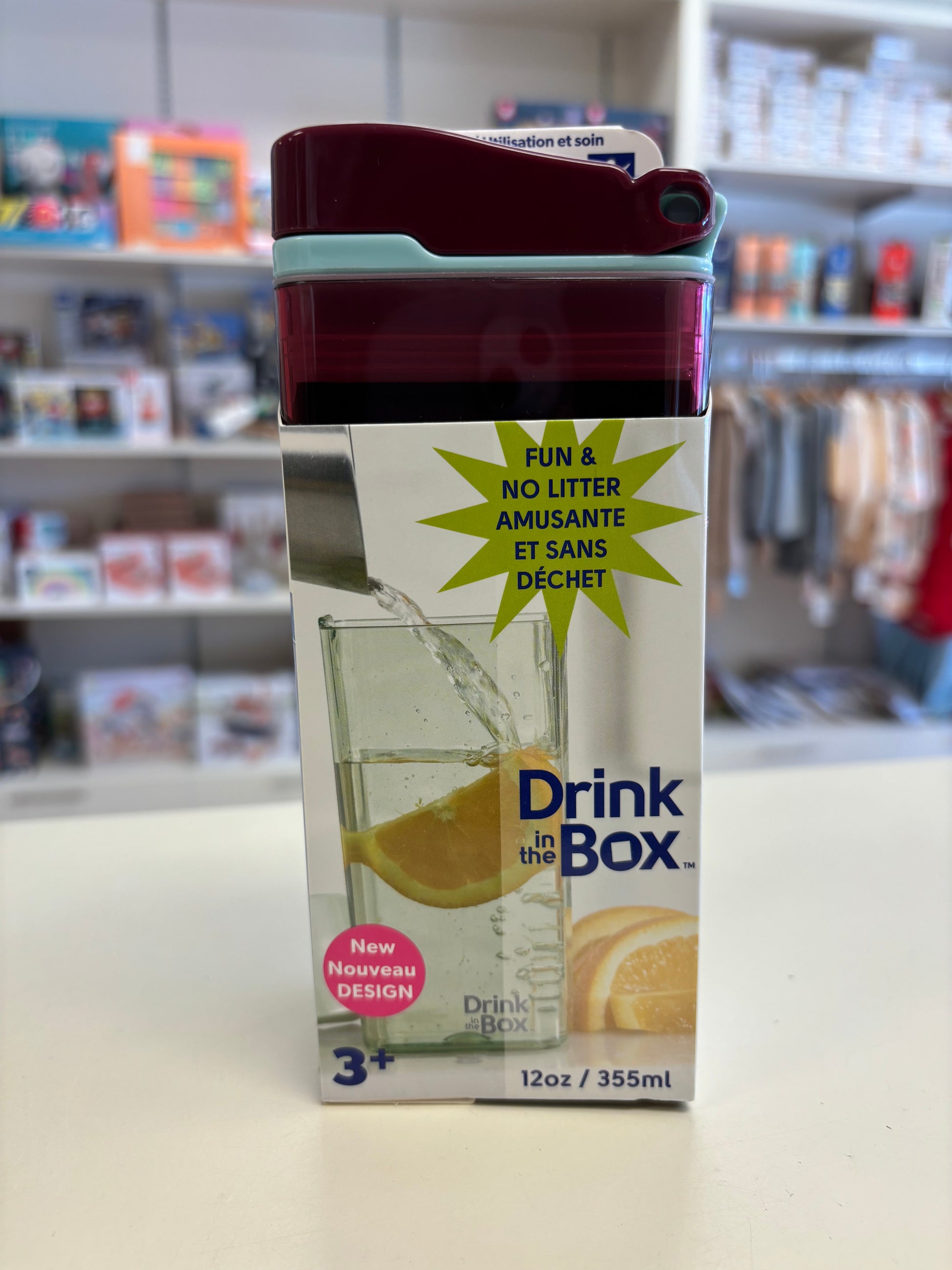 Drink in the Box Orange  12oz 355ml - Hello Kids Baby Store