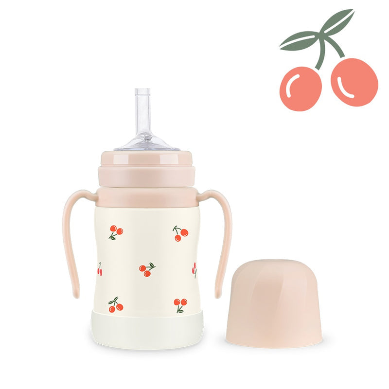 Grosmimi Stainless Straw Cup 300ML - Hello Kids Baby Store