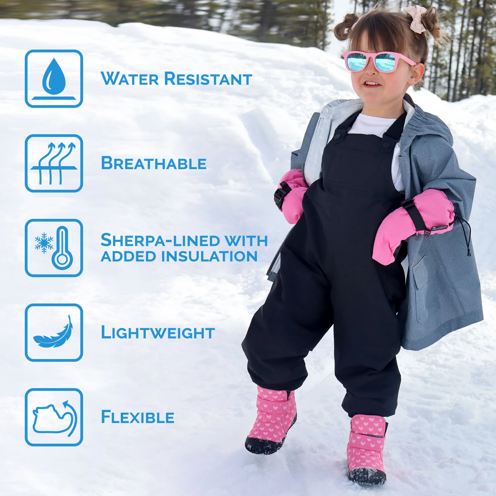 Kids Insulated Ankle Boots | Polar pals - Hello Kids Baby Store