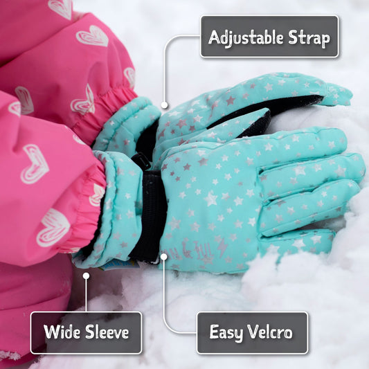 Kids Waterproof Gloves | Soft Brown - Hello Kids Baby Store