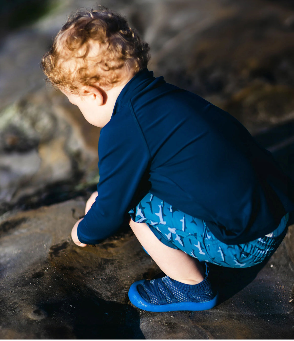 Kids Jelly Jumper Flow Shoes | Atlantic Blue - Hello Kids Baby Store
