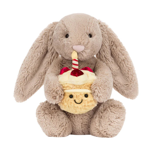 Bashful Beige Bunny 'Birthday' - Hello Kids Baby Store