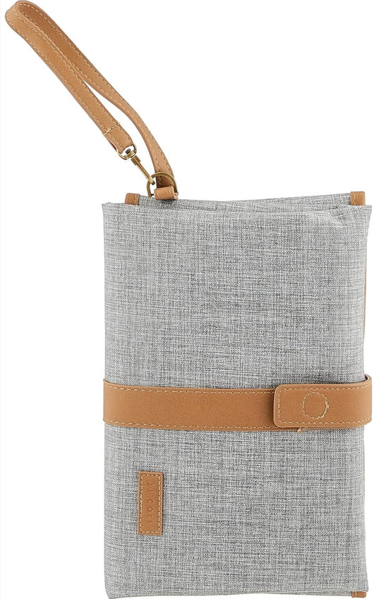 JJ Cole Changing Clutch Heather Grey - Hello Kids Baby Store
