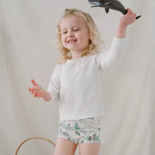 Bamboo Girls  Short Underwear (2 Pack) - Hello Kids Baby Store