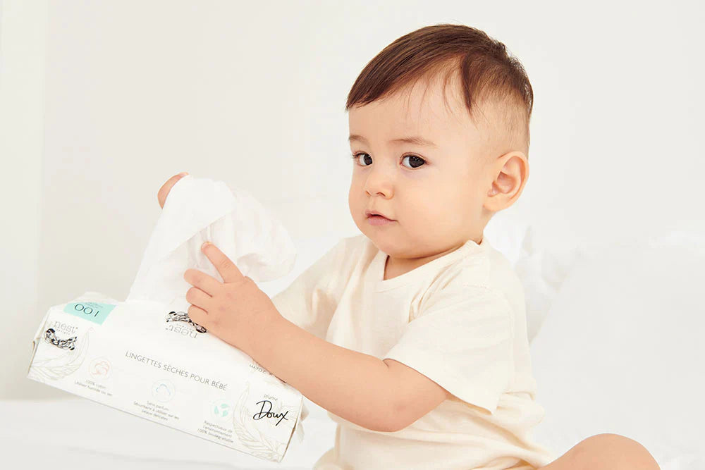 Cotton Dry Baby Wipes - Hello Kids Baby Store