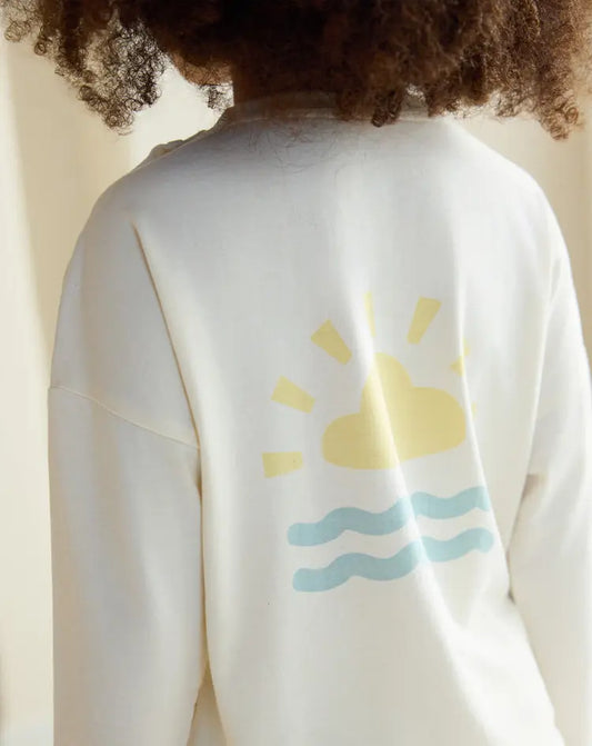 Avocado Bamboo Long Sleeve Tee-Jet Steam - Hello Kids Baby Store