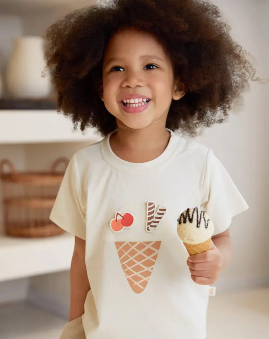 Quick Dry Cotton Short Sleeve Tee-Jet Stream - Hello Kids Baby Store