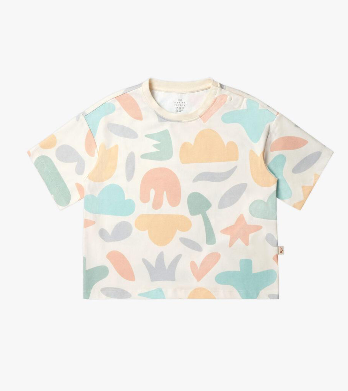 Quick Dry Cotton Short Sleeve Tee - Summer Fields - Hello Kids Baby Store
