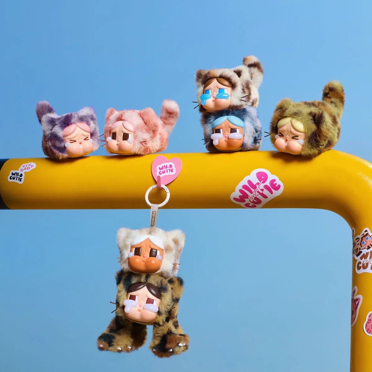 CRYBABY Wild but Cutie Series - Vinyl Plush Pendant Blind Box - Hello Kids Baby Store