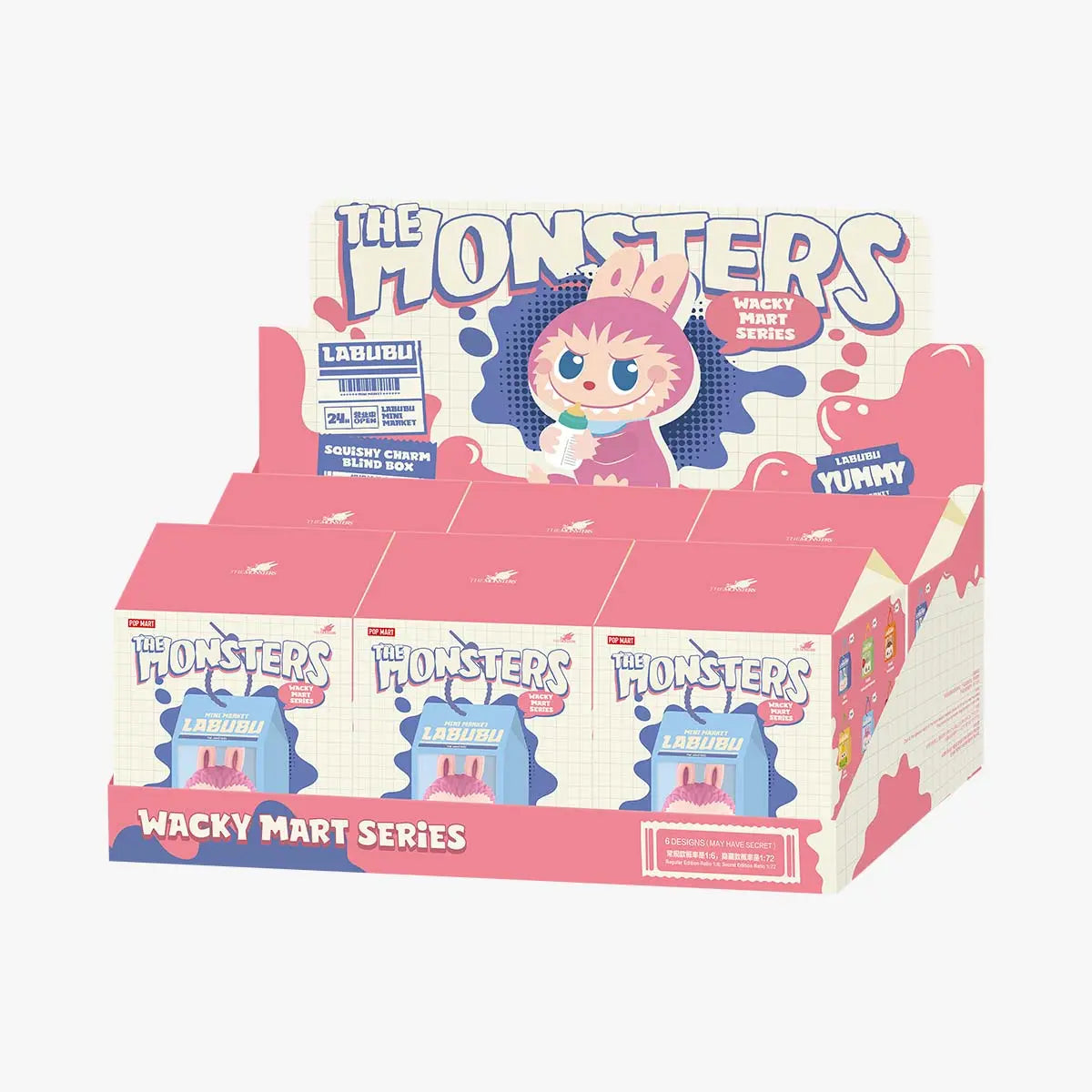 THE MONSTERS Wacky Mart Series-Pinch Pendant Blind Box - Hello Kids Baby Store