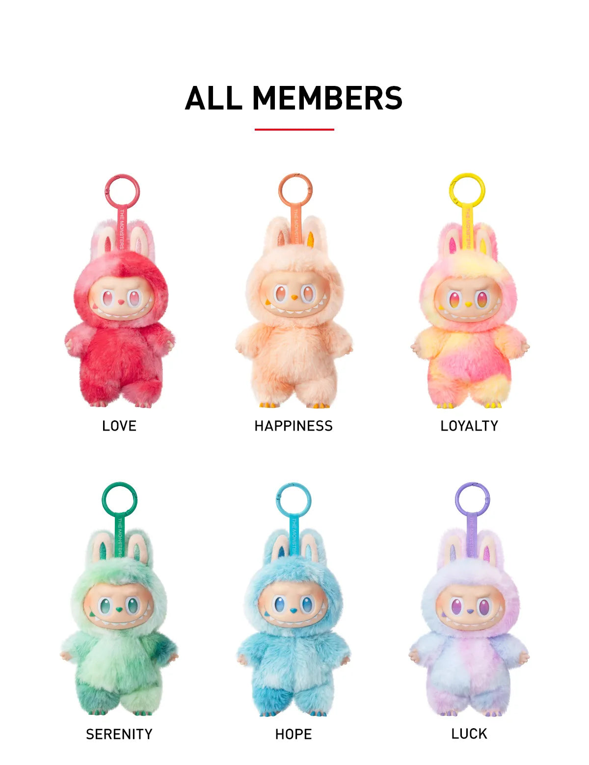 THE MONSTERS Big into Energy Series-Vinyl Plush Pendant Blind Box - Hello Kids Baby Store