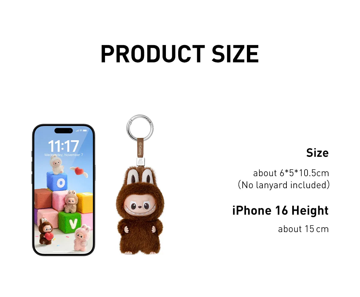 NEW THE MONSTER LABUBU PIN FOR LOVE SERIES - Vinyl Plush Pendant blind box (A-M) - Hello Kids Baby Store